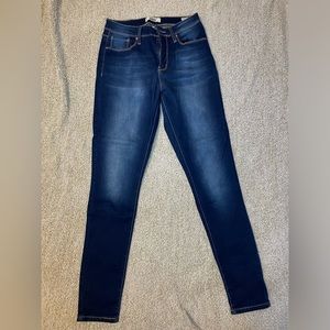 California vintage dark blue jeans